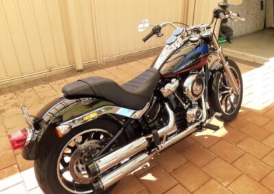 Our detailers detailed this motorbike in Largs Bay